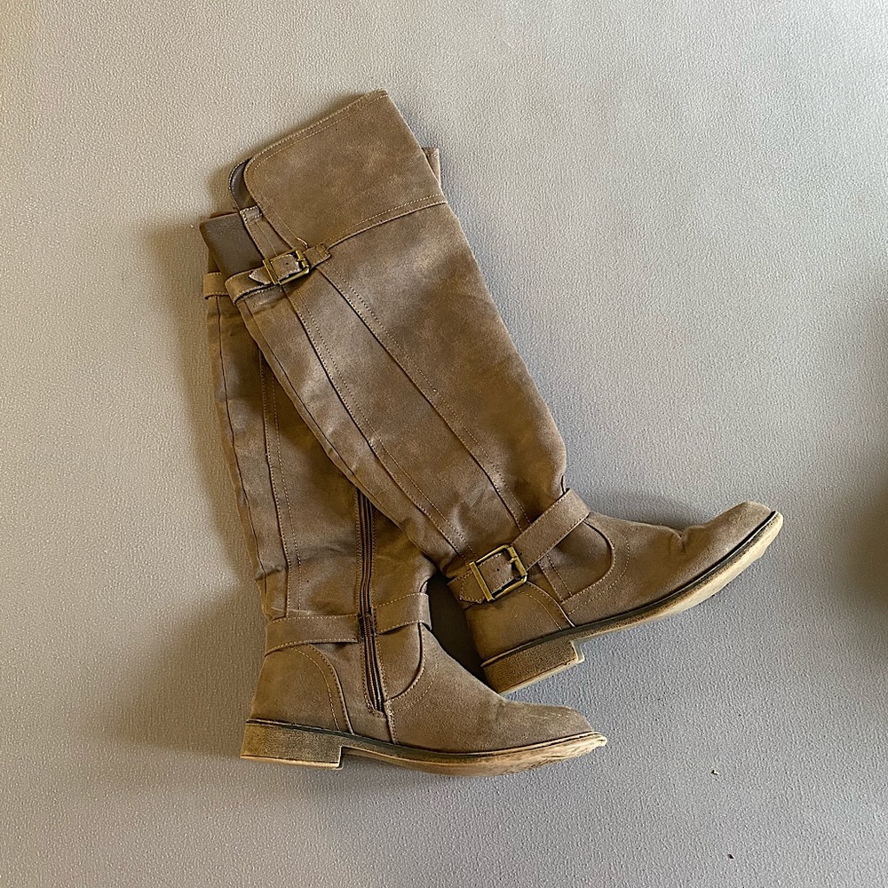 Knee high boots